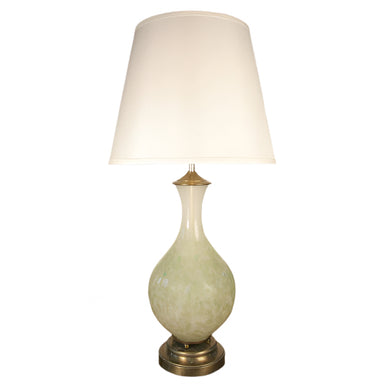 &nbsp;Early 20th Century Blown &nbsp;Glass Lamp | Work of Man