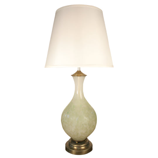 &nbsp;Early 20th Century Blown &nbsp;Glass Lamp | Work of Man