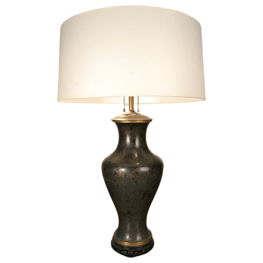 Antique Early 20th Century Cloisonné Lamp | Work of Man