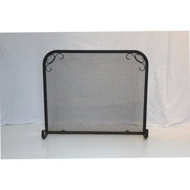 Antique Hand Wrought Iron Fire Screen | Work of Man