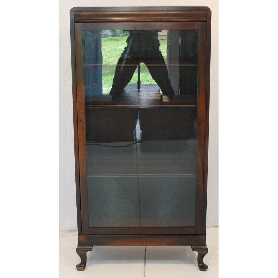 Antique American Single Door Bookcase | Work of Man
