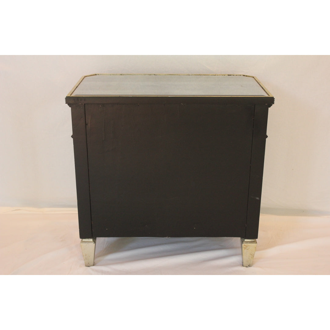 AF3-355: Antique Pair of Early 20th Century American Mirrored Commodes