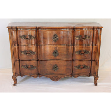 Antique 18th Century Louis XV Provincial Walnut Chest of Drawers  | Work of Man