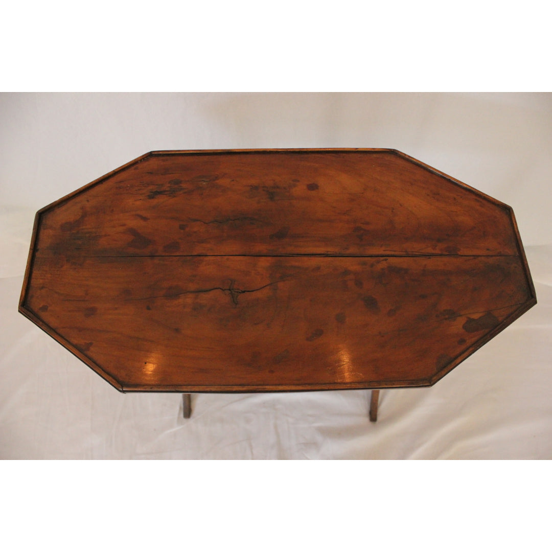 AF1-381 - Antique Late 18th C French Provincial Fruitwood Side Table / Display Stand