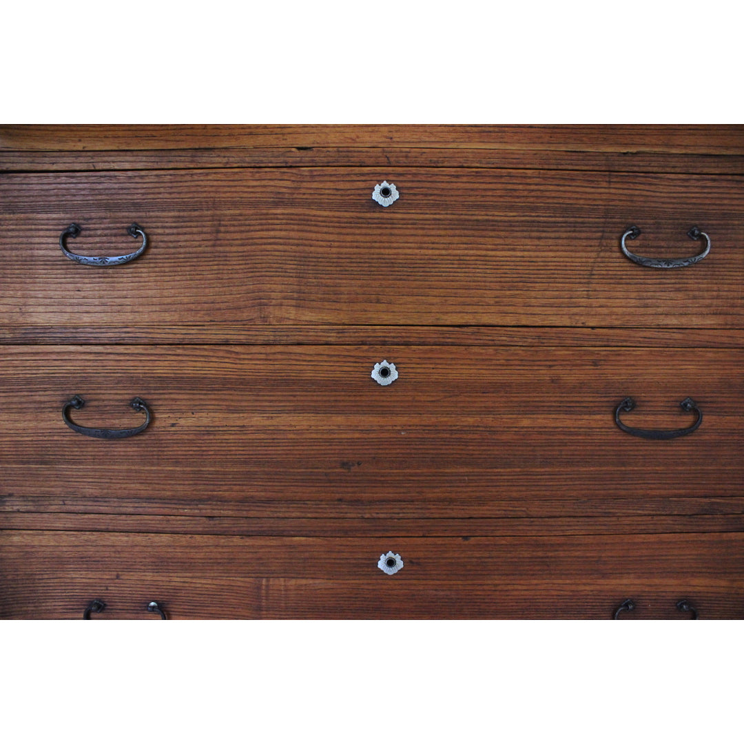 AF4-389: Antique Late 19th Century Japanese Tansu in 4 Sections