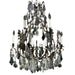 Antique French Regency Twelve Light Crystal Chandelier  | Work of Man