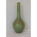 Antique Chinese Long Neck Vase in Deep Celadon | Work of Man